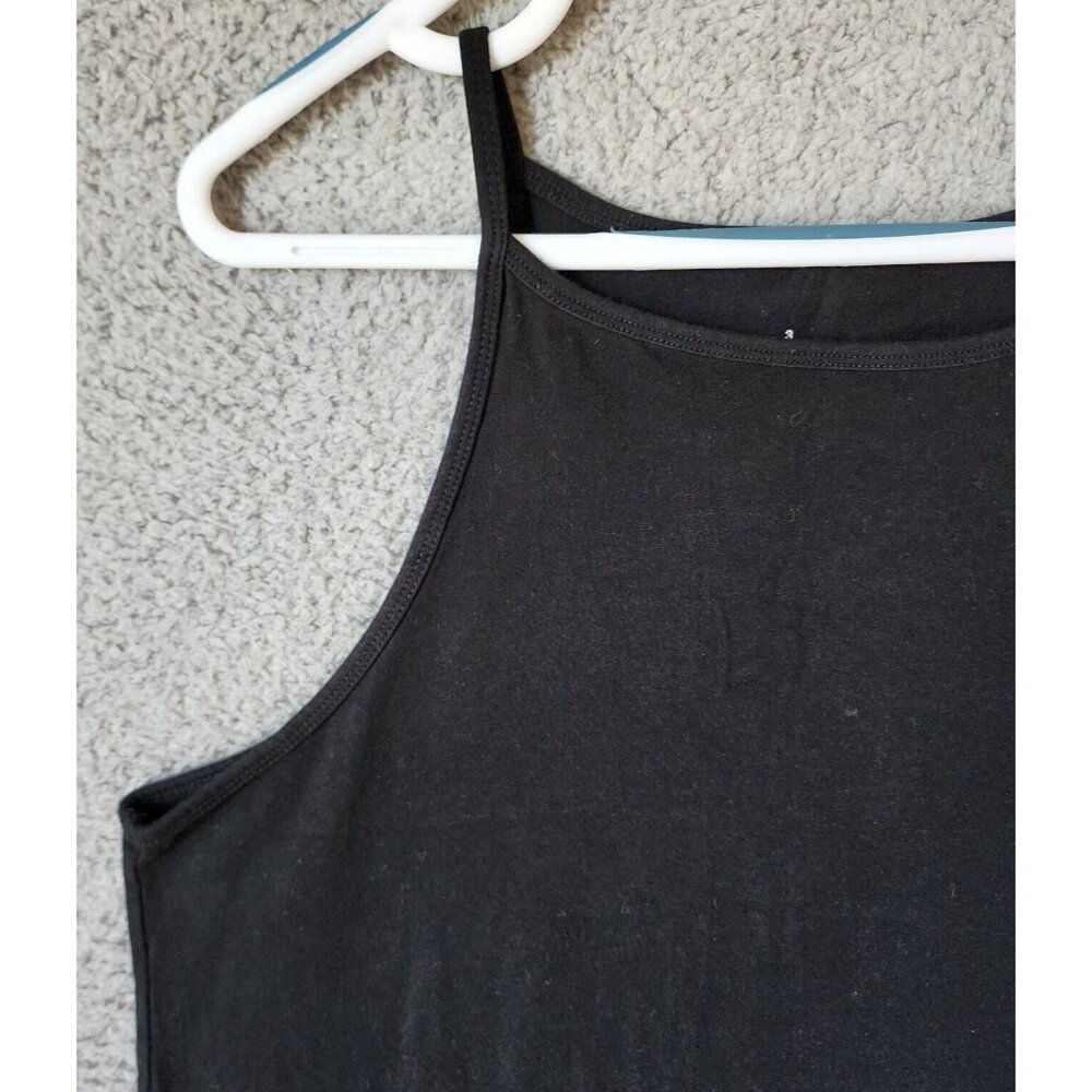 Torrid Women's Foxy High Neck Tank Top Stretch Camisole Black Capsule Plus Sz 3X - Picture 5 of 11